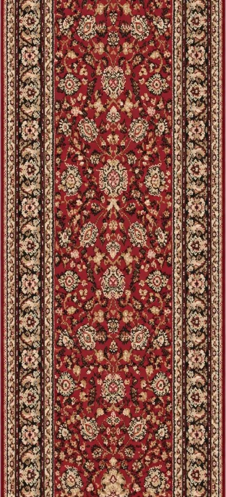 Weltom, Behúň na mieru Samira New 12003-023 red, šíre 100 cm, červená, chodba / predsieň