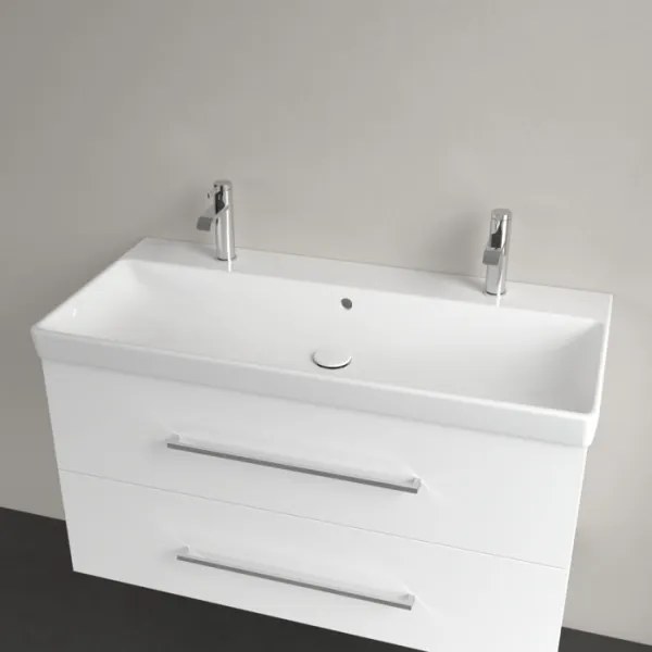 Villeroy & Boch 4156A401 - Závesné umývadlo AVENTO 100x47 cm keramika/biela