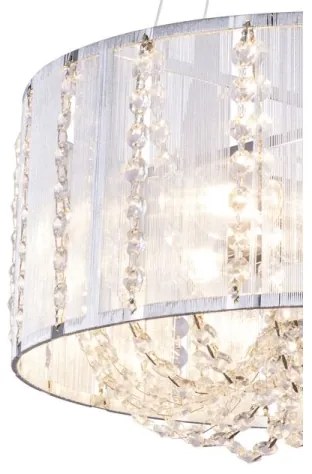 Globo 15091H - Krištáľový luster na lanku WALLA 4xE14/40W/230V