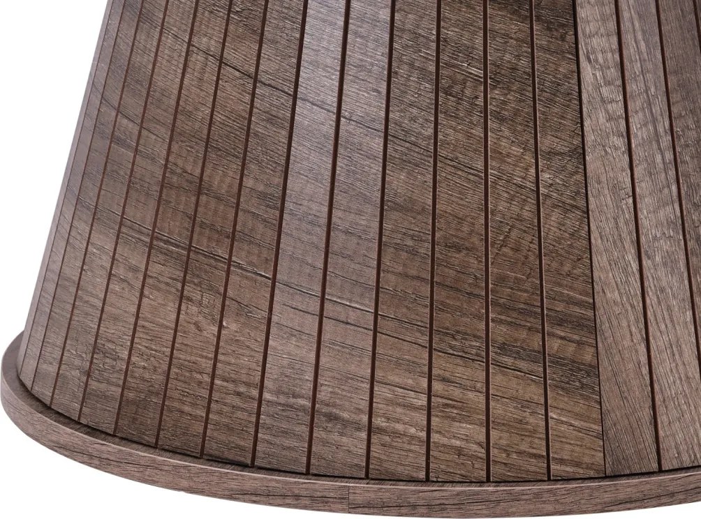 Okrúhly konferenčný stolík Foggia, 60 cm, dub