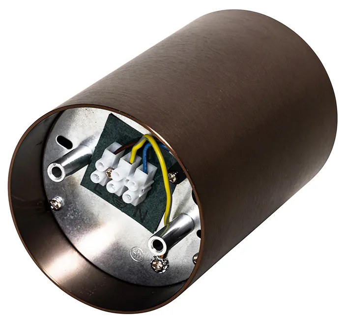 Moderné bodové svetlo tmavá bronz - Deep