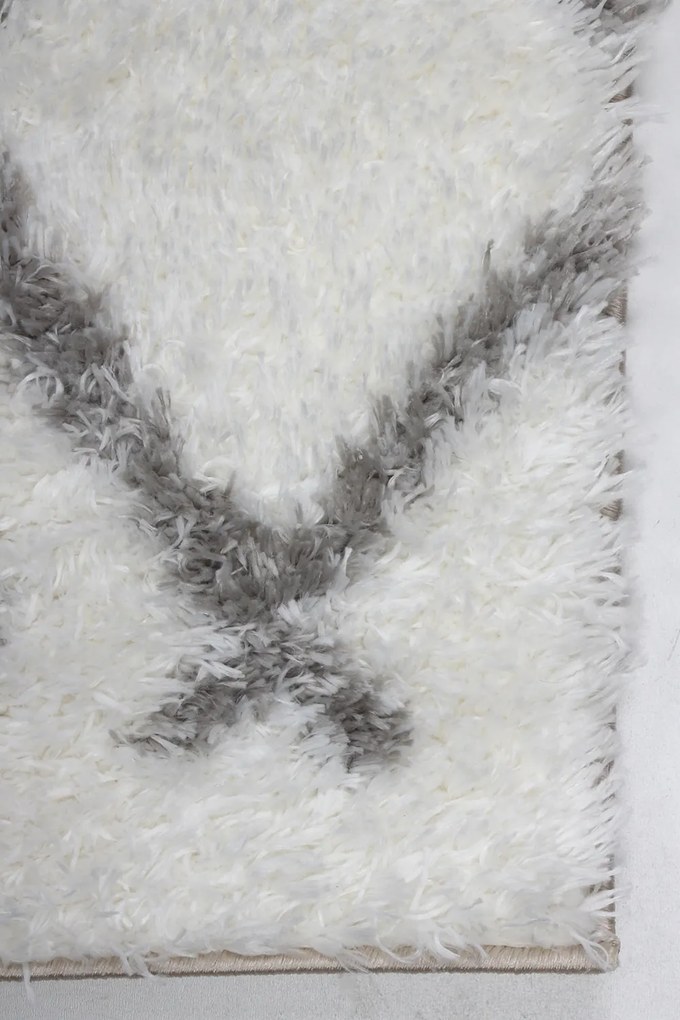 Koberec Boho 590 CREAM/D.GREY rozmery koberec: 160x220 cm