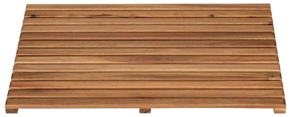 Drevená kúpeľňová predložka v prírodnej farbe 40x60 cm Acacia – Wenko