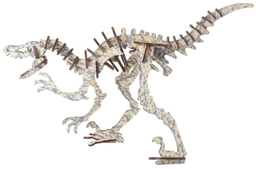 Woodcraft Drevené 3D puzzle Peinonychus