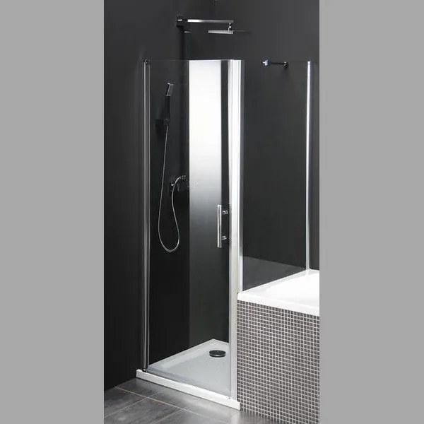 GELCO - ONE sprchová zástena oddelujúca vaňu a sprchový kút, 800x800 mm, číre sklo (GO3780)