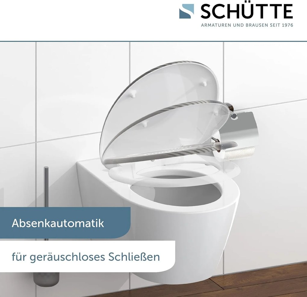Eisl Sanitär WC sedadlo Duroplast Soft Close Ying and Yang 82152