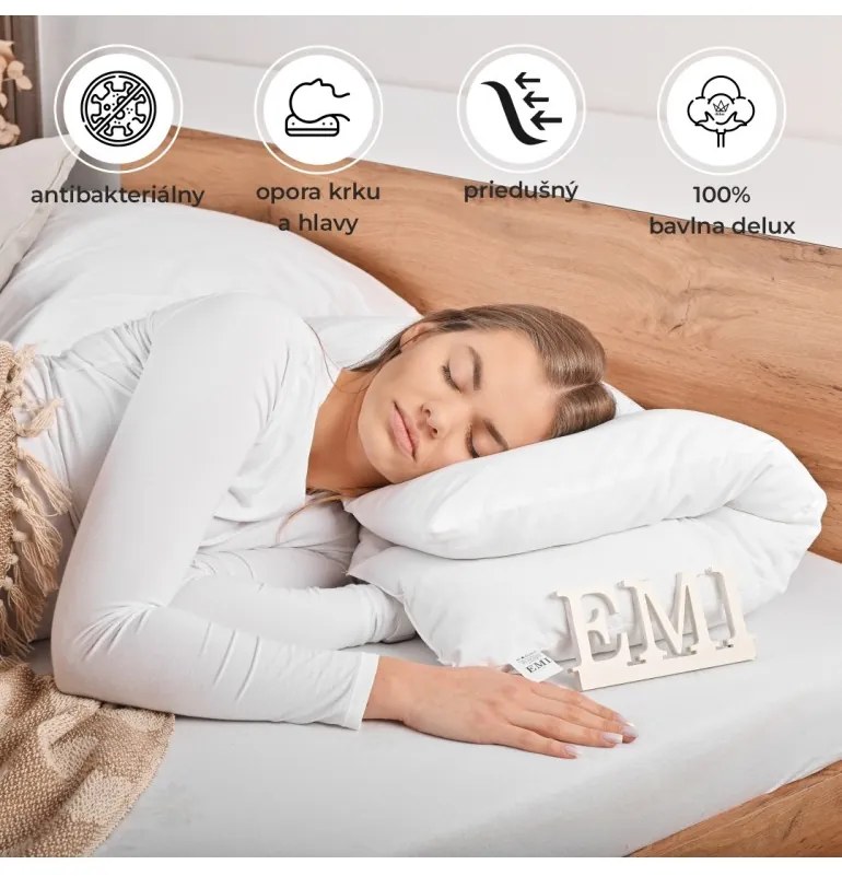 Vankúš Multichanel EMI, Vankúš 70x90 cm