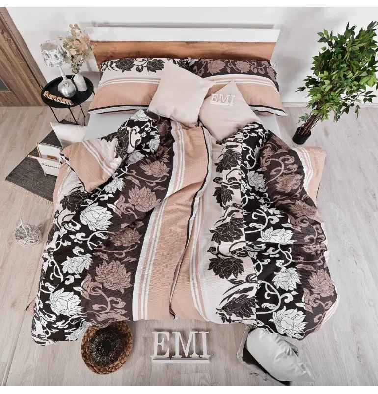 Obliečky krepové Kodaň EMI, Štandardný set jednolôžko obsahuje 1x 140x200 + 1x 70x90