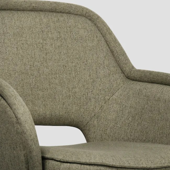 Jedálenská stolička CAMPEA zelená 742057