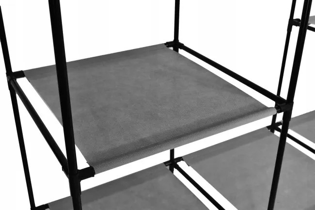 Šatníková skriňa MIRA MAXI antracitová