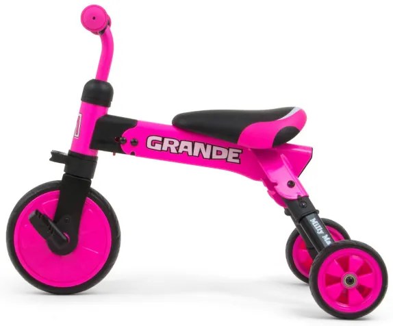 Odrážadlo 2v1 Grande ružové