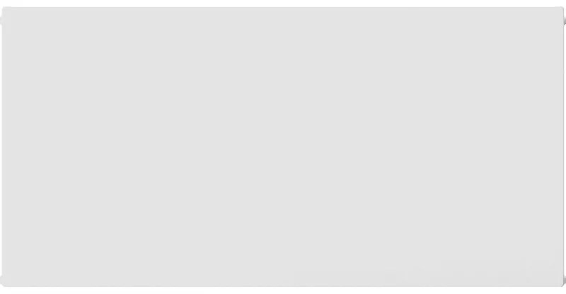 Mexen, Mexen Flat CF22 panelový radiátor 400 x 1400 mm, bočné pripojenie, 1593 W, biely - W422F-040-140-00