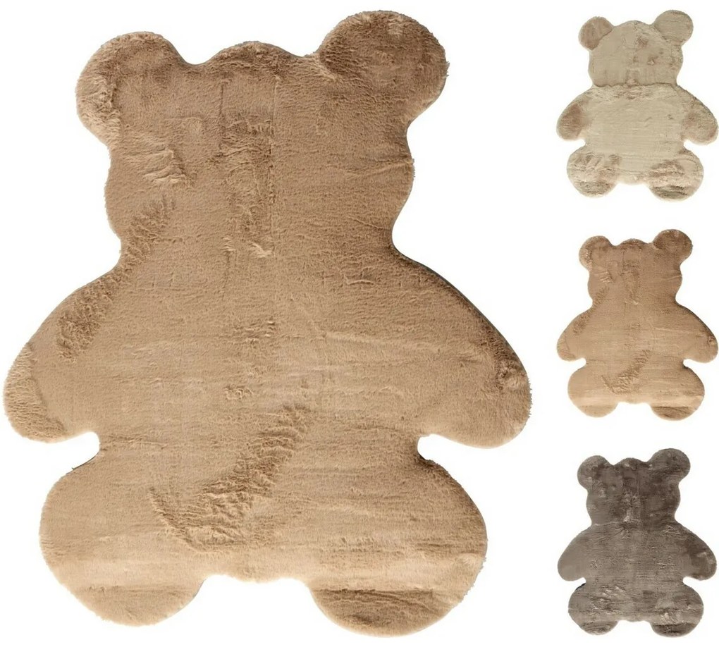Koberček Teddy Taupe, 85 x 100 cm