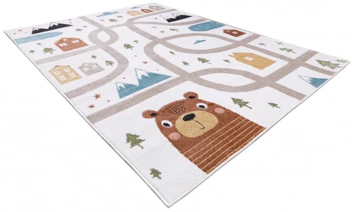 Detský kusový koberec Fun Polar cream, 200x290, viacfarebná, detská izba, Dywany Łuszczów