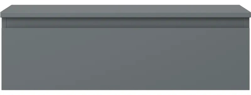 Mexen Orio, kúpeľňová skrinka 80 cm s hornou časťou, 1 zásuvka, grafitová matná, 91A10-08023-1-BFC66