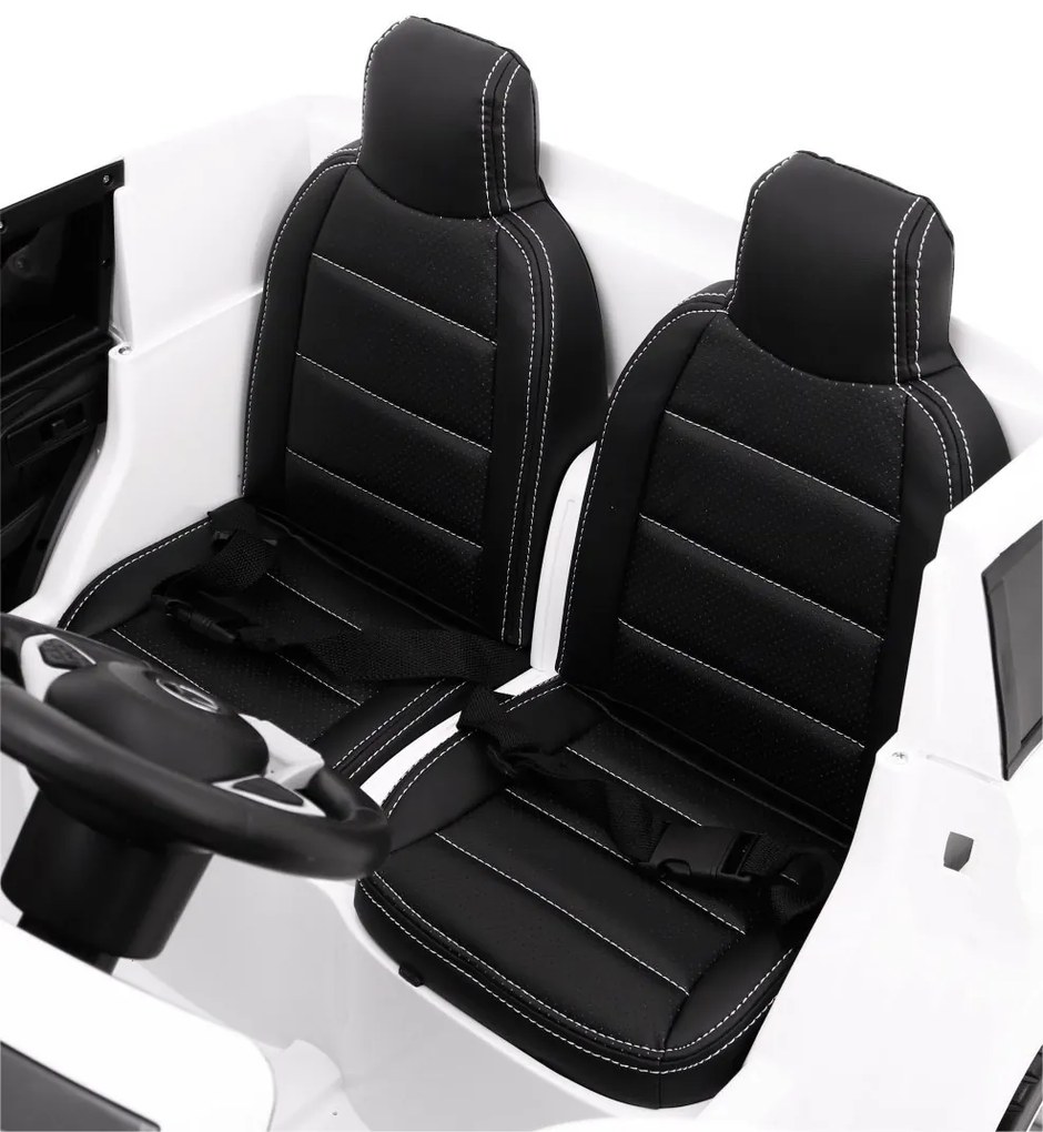 Elektrické autíčko Mercedes AMG GLS63 - biele