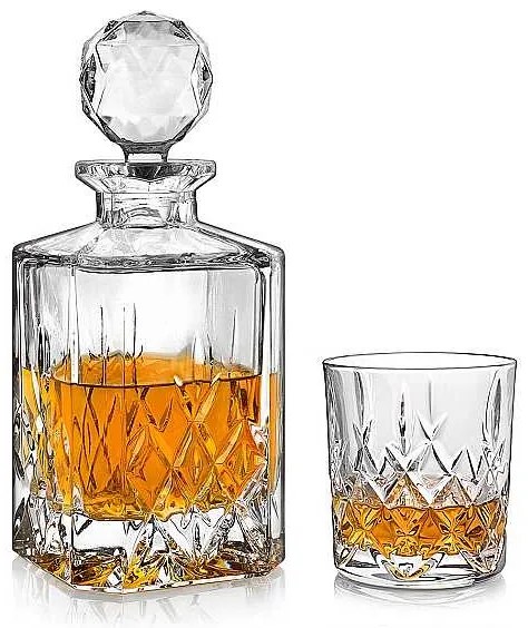 Crystal Bohemia BRIXTON whisky set (1 + 6)