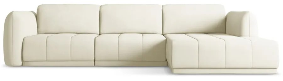 Biela rohová pohovka (pravý roh) Hoku – Makamii