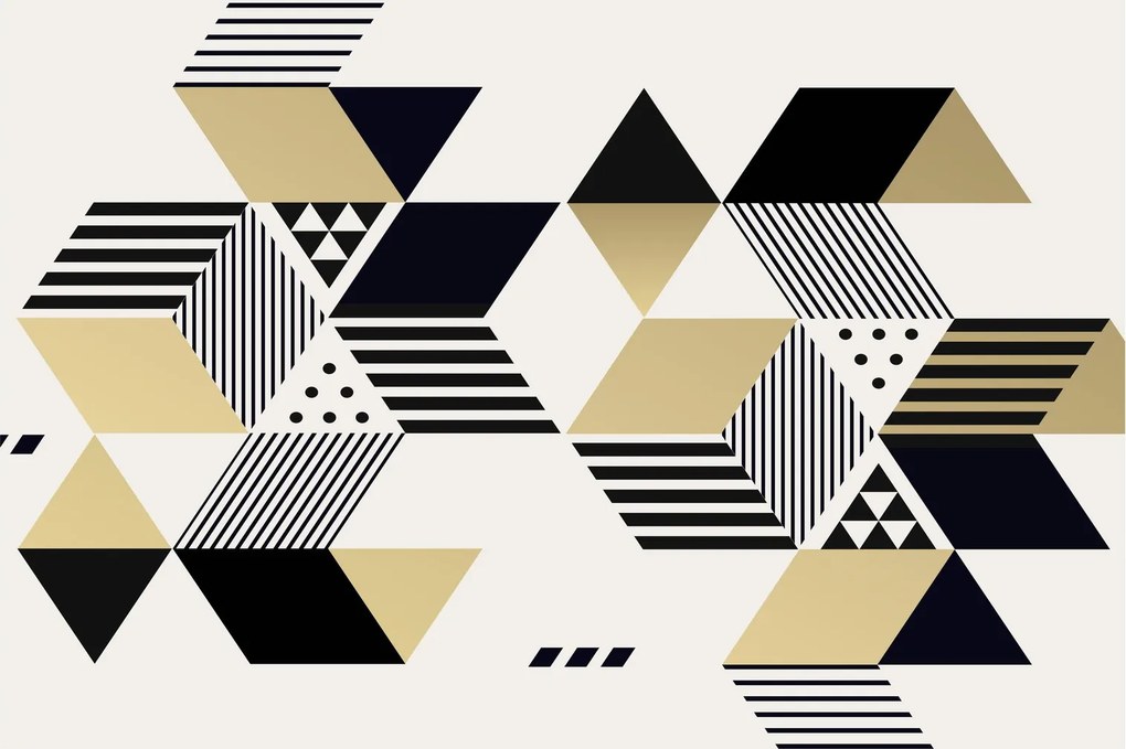 Obraz - Geometrické tvary N⁰1 (90x60 cm)
