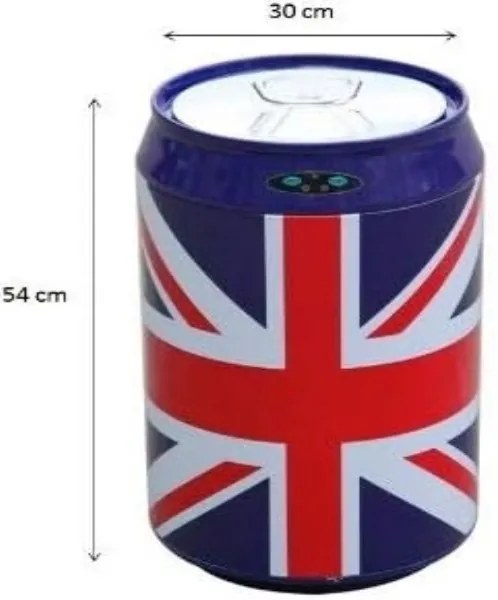 Bezdotykový odpadkový kôš 30l UK vlajka