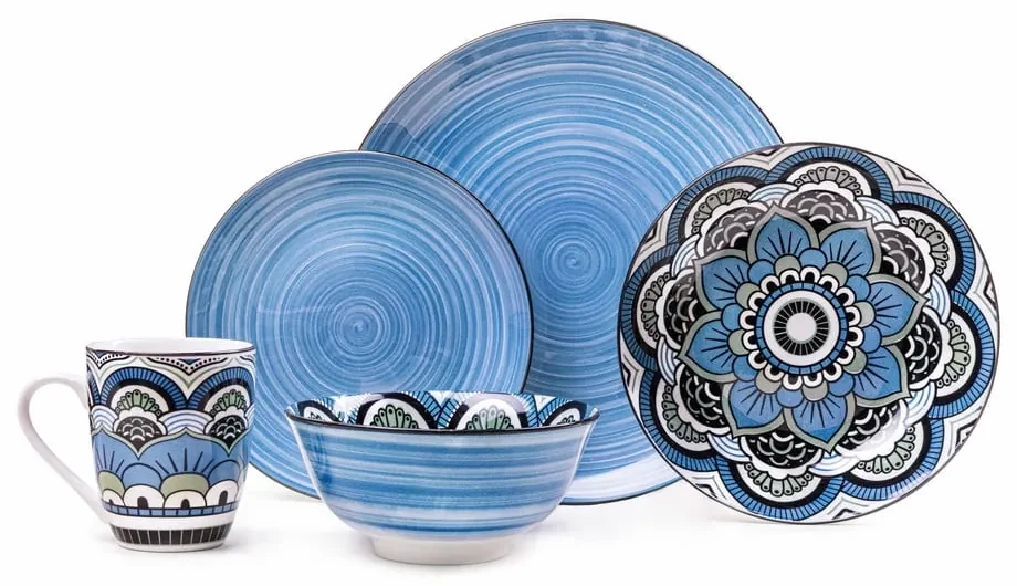 Porcelánový riad v súprave 30 kusov Bonami Essentials Orient