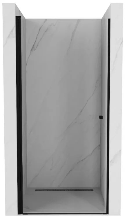 Mexen PRETORIA sprchové dvere do otvoru 90 cm, čierna, 852-090-000-70-00