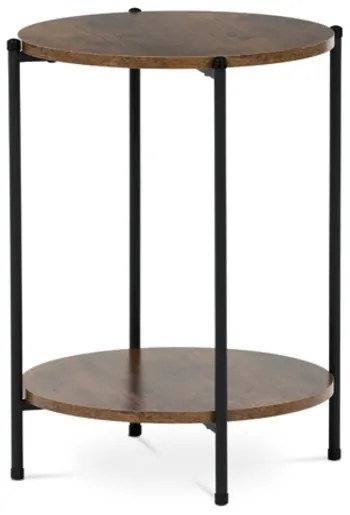 Odkladací stolík Autronic 44x56 cm prírodná MDF CT-G1005 OLW