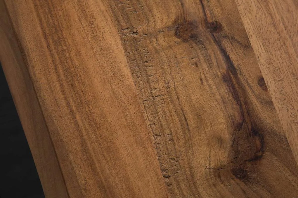 Dizajnový jedálenský stôl Massive 140 cm divá akácia