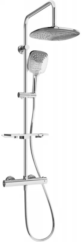 Mexen KT17 sprchový set s termostatickou batériou Kai, chrómová, 771501793-00