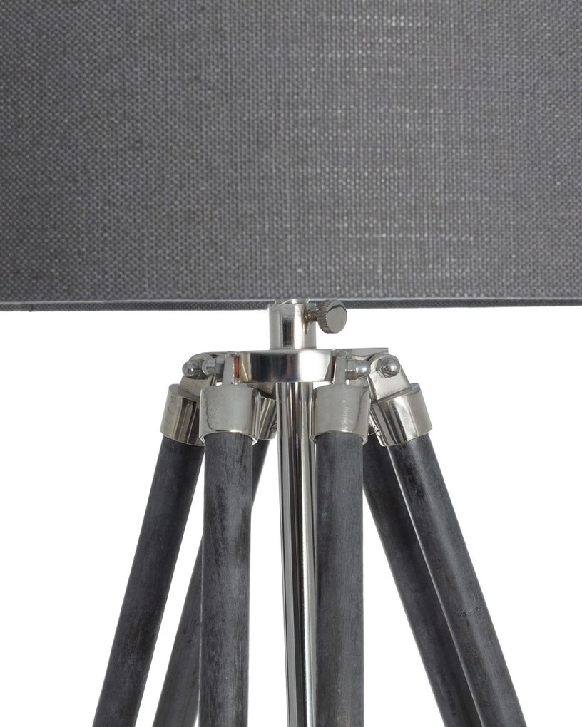 Stojacia lampa Graphite Blossom 155cm