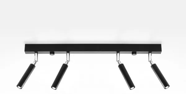 Bodové svietidlo EYETECH 4xG9/12W/230V čierna