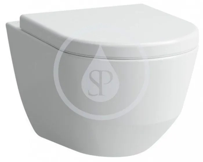 LAUFEN Pro Závesné WC, 530x360 mm, s LCC, biela H8209564000001