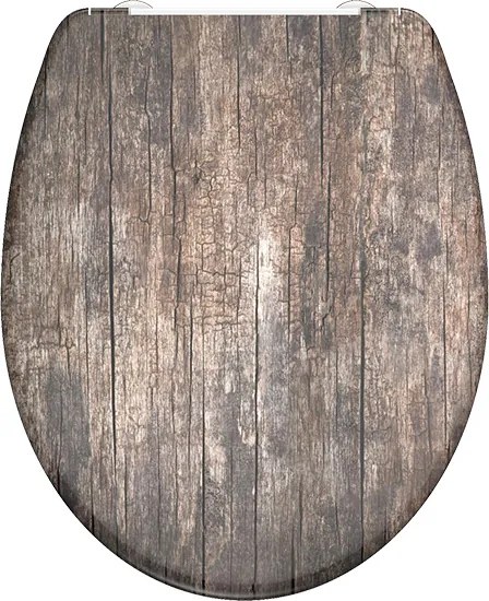 Eisl Sanitär WC sedadlo Duroplast Soft Close Old Wood 82368