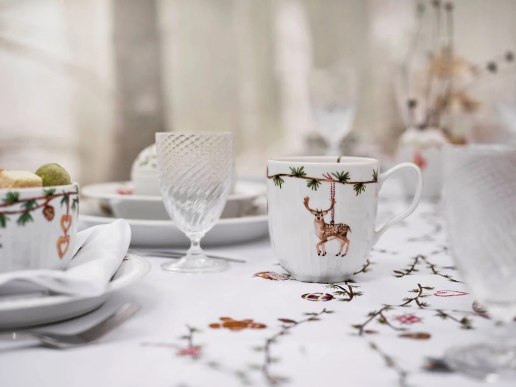 KÄHLER Porcelánová misa Hammershøi Christmas 2,65 l