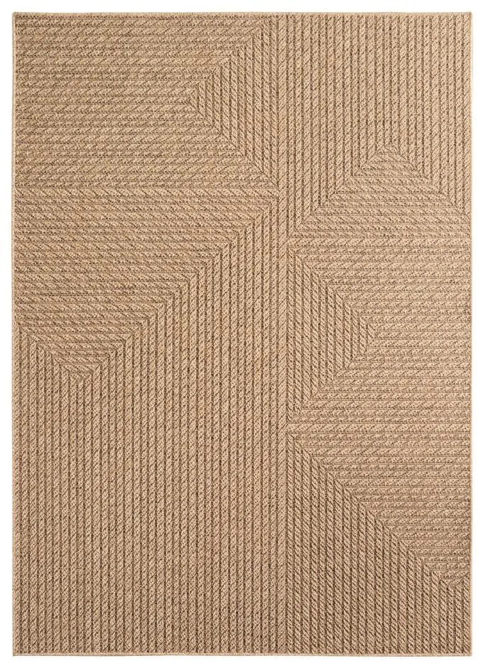 Hnedý vnútorný a vonkajší koberec 120x170 cm Timber 1404 – Ayyildiz Carpets