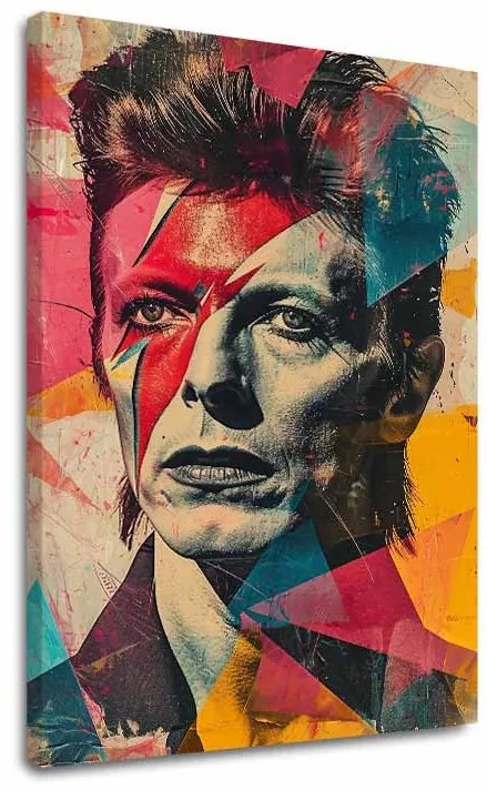 David Bowie obraz na plátne - Rebel s dušou umelca | different dimensions