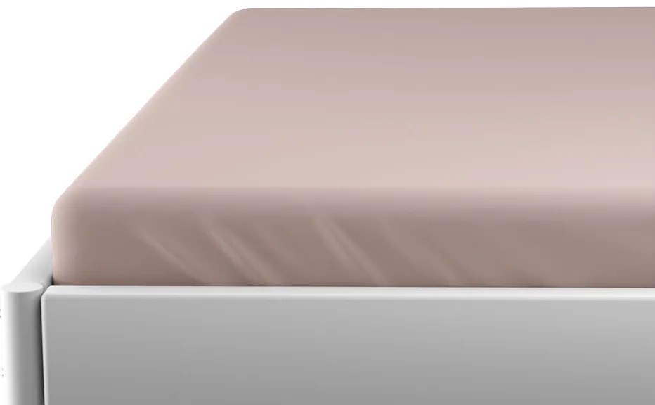 Jersey plachta do detskej postieľky svetloružová 70 x 140 cm