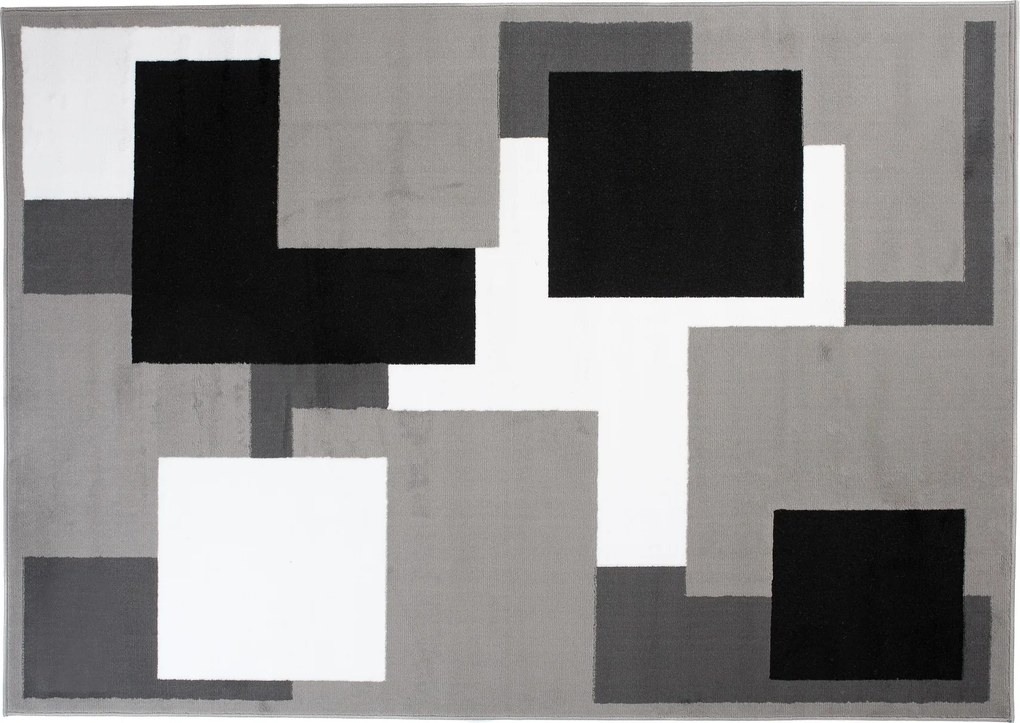 TA Koberec T968A SIVÁ LACNÁ PP CRM Rozmer: 120x170 cm