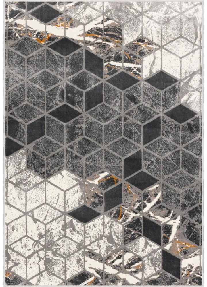 Sivý koberec 133x190 cm Soft – FD