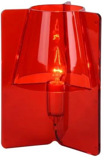 Lucide Lucide 71550/01/32 - Stolná lampa TRIPLI 1xE14/11W/230V červená LC2109