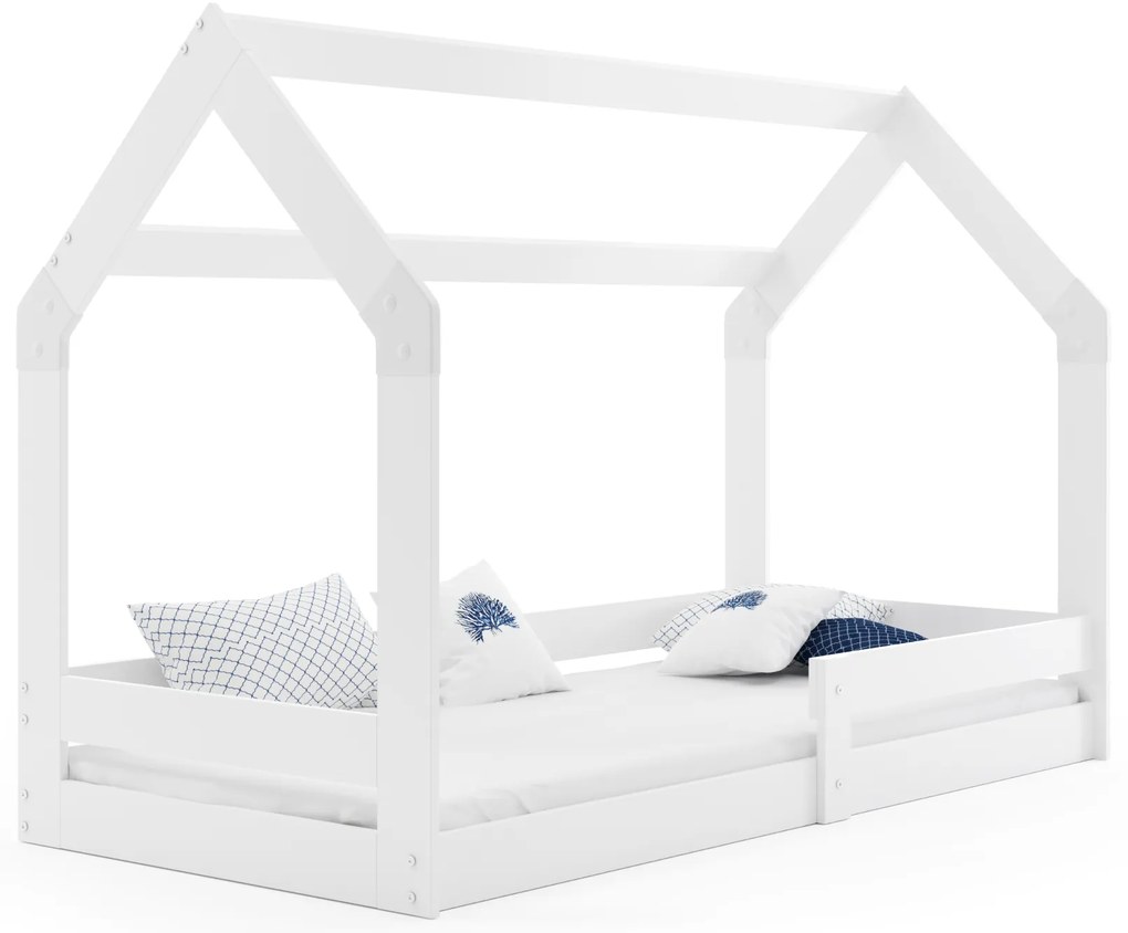 Domčeková posteľ DOMČEK 1 160x80 biela