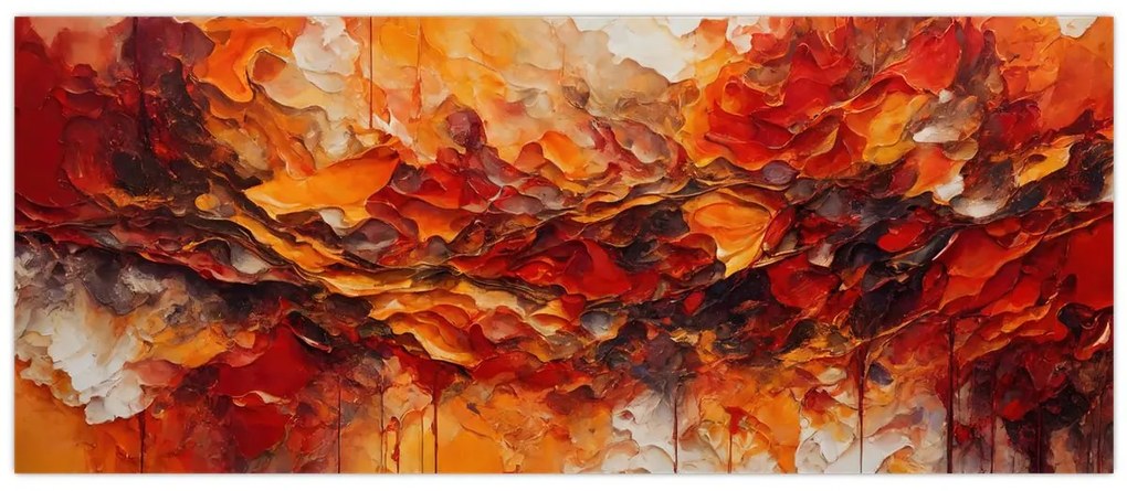 Obraz - Abstrakcia (120x50 cm)