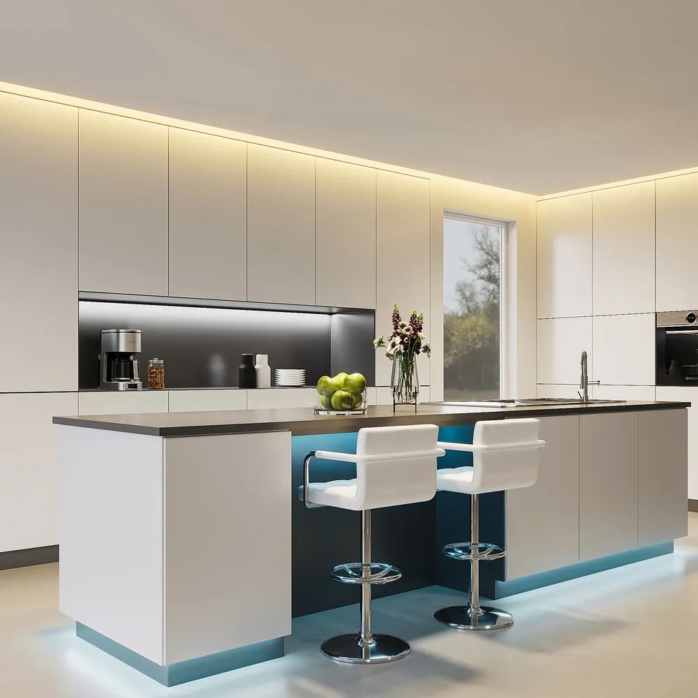 Čierny LED pásik 300 cm Chip – Trio