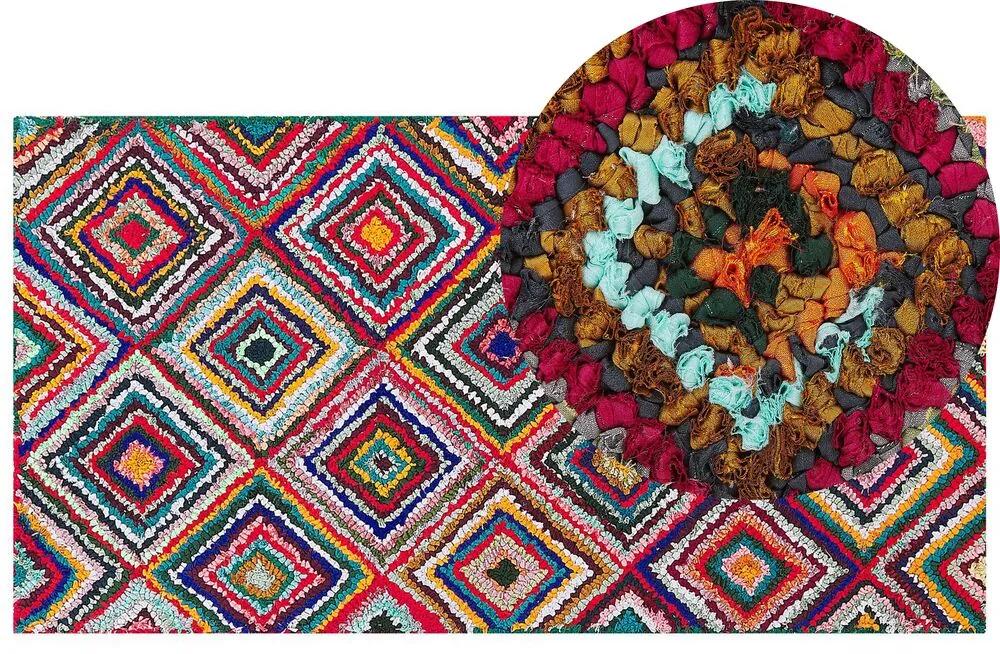 Bavlnený koberec 80 x 150 cm viacfarebný KAISERI Beliani