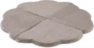 Kvetinová podložka 115x115x5cm, béžová, prémiový menčester