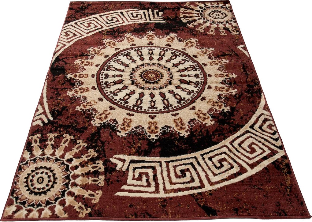 TA Koberec K870A HNEDÝ LACNÝ PP BGX Rozmer: 140x200 cm