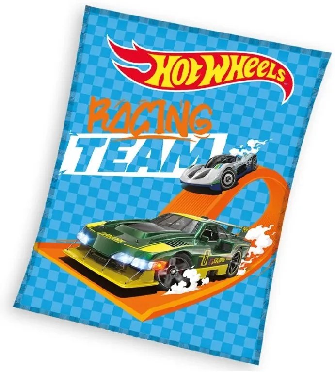 Detská deka Hot Wheels Nebezpečná Jazda 150x200 cm