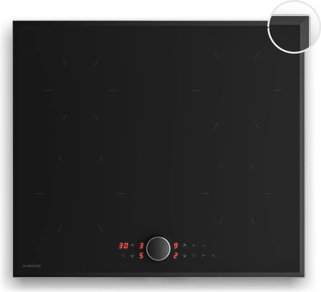 Klarstein Magnichef indukčná varná doska | 4 varné zóny | Moderná a inovatívna | 8200 W | 60 cm