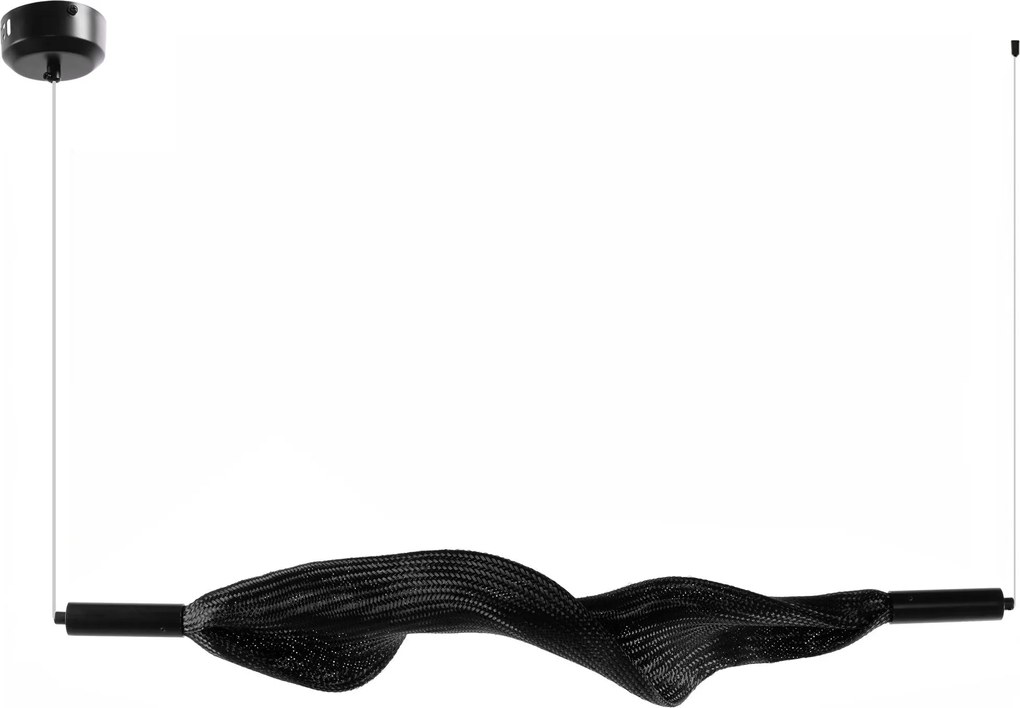 Toolight Toolight, LED stropné svietidlo APP1446-CP, čierna, OSW-07686