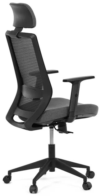 Autronic BONTEC Kancelárska stolička, synchrónny mechanizmus, čierna sieťovina, KA-V3329 BK Farba: Šedá